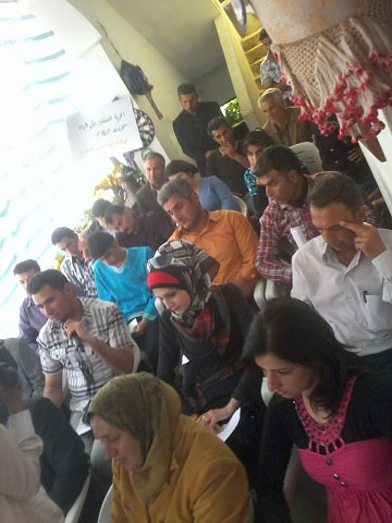 تجمع شباب الكورد  في سوريا يعقد كونفرانسه الأول  ( صور )