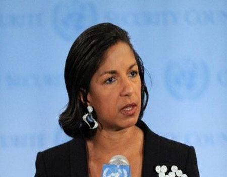 رايس: مجلس الامن الدولي يحث سورية على الوفاء بالتزاماتها بشأن وقف العنف