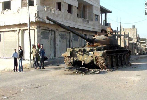 هدوء فى سوريا بعد دخول وقف إطلاق النار 