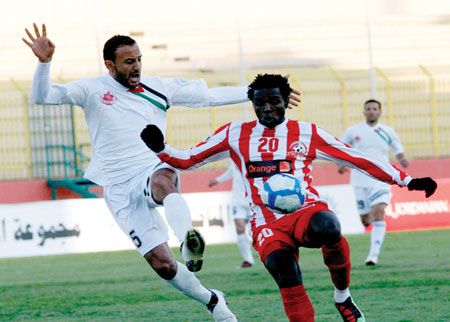 شباب الاردن يتغلب على المنشية بخماسية في الدوري الاردني