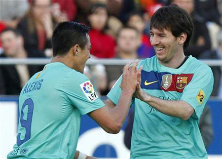برشلونة يجتاز ليفانتي بصعوبة بفضل هدفي ميسي في الدوري الاسباني