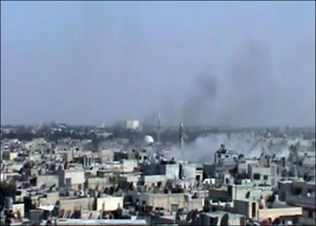 قتلى وقصف عنيف لحمص 