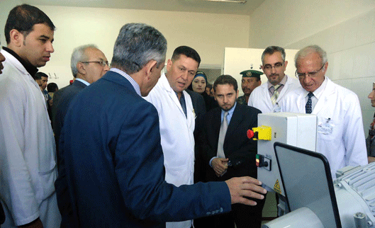 الامير مرعد يفتتح مركز الاطراف الصناعية في اربد 