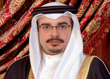 ولي عهد البحرين يعرب عن اعتزازه بالمشاركة الاردنية في التمرين الجوي المشترك  