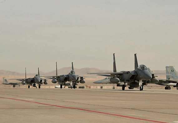 اختتام التمرين العسكري الجوي في البحرين بمشاركة سلاح الجو الملكي الاردني