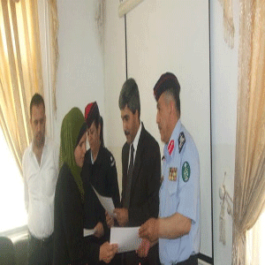 مديرية شرطة عجلون تكرم200 طالب وطالبة شاركوا بدورات اصدقاء الشرطة 