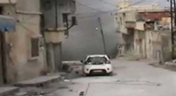 انفجار ضخم في مقر المزة العسكري بالعاصمة دمشق