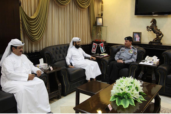 وفد امني قطري يزور مديرية الدرك 