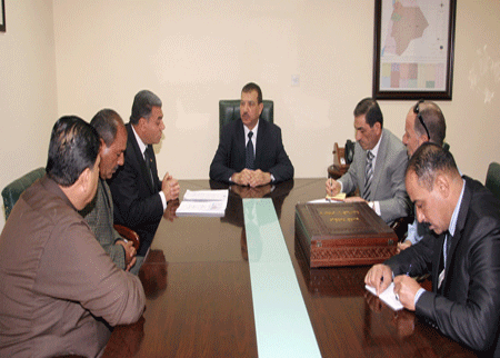 الرعود يلتقي رئيس جمعية اصدقاء عمان واعضاءها