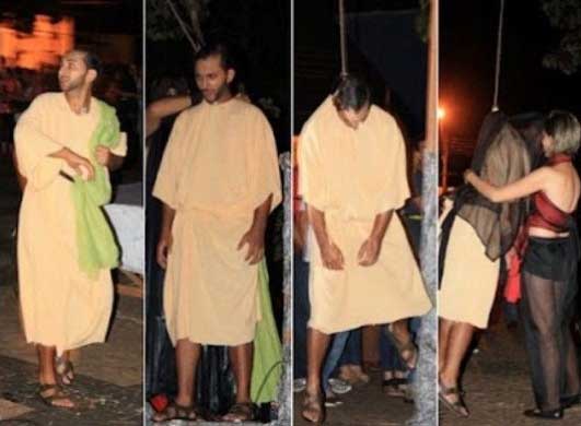 ممثل برازيلي يشنق نفسه أمام جمهور إحدى المسرحيات ممثل برازيلي يشنق نفسه أمام جمهور إحدى المسرحيات