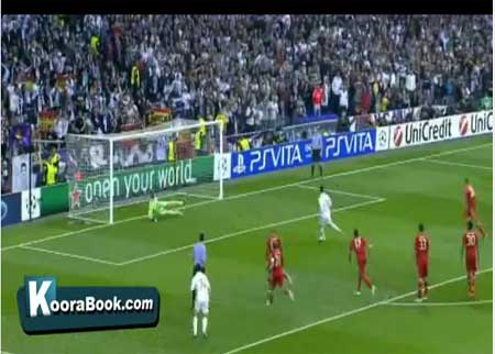 أهداف و ركلات جزاء مباراة ريال مدريد و بايرن 