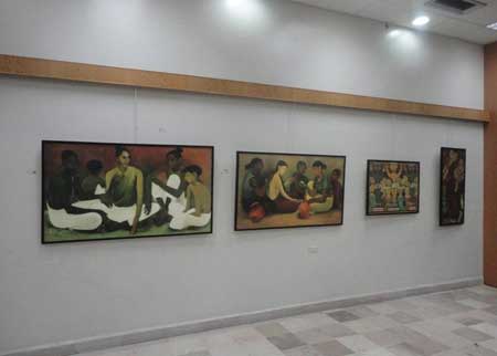 اقامة معرض رسومات وصور بالبقعة اقامة معرض رسومات وصور بالبقعة