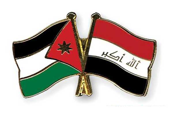 الاردن يسلم العراق لوحة فنية