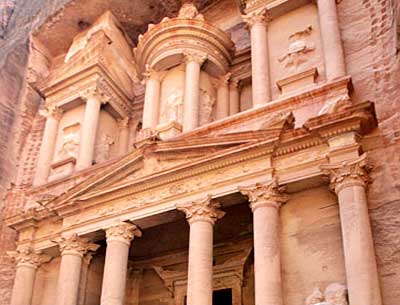 تراجع عدد زوار مدينة البترا الاثرية 