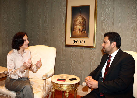 الاميرة ريم علي: معهد الاعلام حريص على تحقيق شراكة مثمرة مع المؤسسات الكويتية 