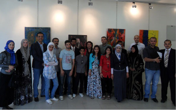 انطلاق مهرجان النشامى في جاليريا رأس العين