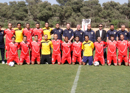 المنتخب الوطني يباشر تدريباته الاستعدادية لرحلة تصفيات المونديال