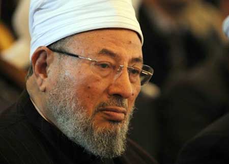 دعوي قضائية لإعتقال الشيخ يوسف القرضاوي بتونس 