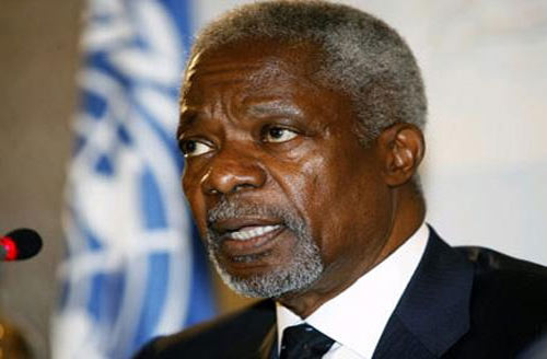 عنان لن يتوجه إلى سوريا قبل نهاية مايو