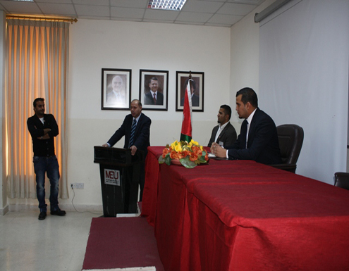 مكتب لـ"هيئة شباب كلنا الاردن" في جامعة الشرق الاوسط