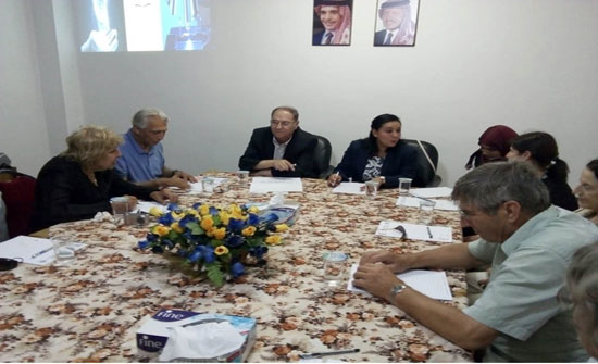 الجمعية الأردنية للبحث العلمي تطلع وفدا المانيا على مجالات عملها