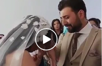 بالفيديو.. شاب يدخل في نوبة بكاء بسبب شقيقته العروس