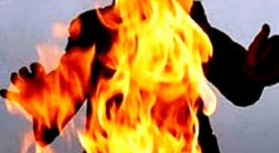 الوحدات ... خمسيني يحرق نفسه