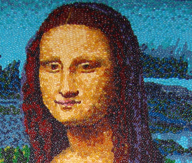50 ساعة لرسم لوحة بحلوى “الجيلي” 50 ساعة لرسم لوحة بحلوى “الجيلي”