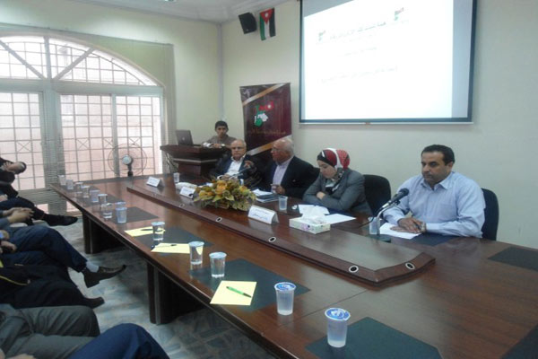 هيئة شباب كلنا الأردن فريق عمل الزرقاء تعقد جلسة حوارية عن قانون الانتخابات