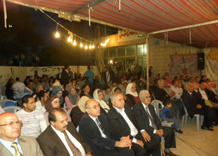 حزب الوحدة يقيم مهرجاناً بعنوان "النكبة والأسرى