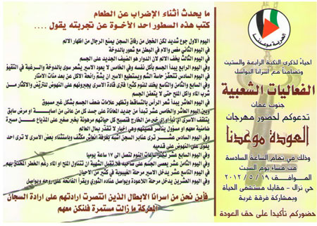الفعاليات الشعبية جنوب عمان تحي ذكرى النكبة الرابعة والستين 