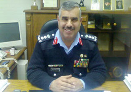 مساعد مدير الامن العام يلتقي وفدا من وزارة الداخلية الاماراتية  