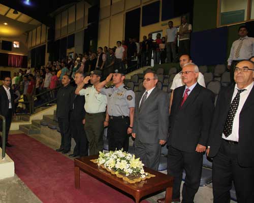 نائب رئيس جامعة البترا يرعى احتفالات الجامعة بعيد الاستقلال