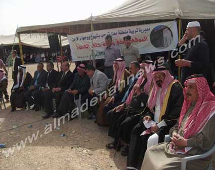 العشائر الاردنية تجدد من معان البيعة وتوقع على وثيقة "حلف الفضول 2". ( صور )