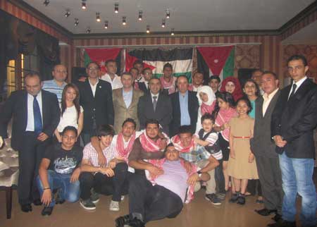 الطلبة الأردنيون في الجامعات الأذربيجانية تحتفل بعيد الاستقلال