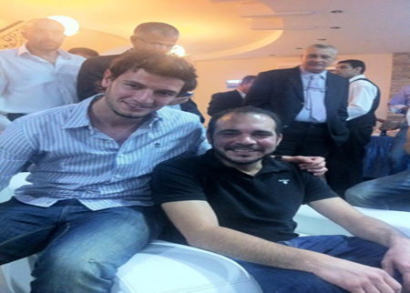 الامير علي يلبي دعوة عشاء بمنزل عدنان حمد الامير علي يلبي دعوة عشاء بمنزل عدنان حمد