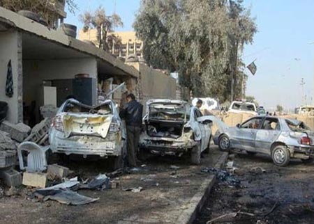 ارتفاع حصيلة الهجوم الانتحارى ببغداد لـ22 قتيلاً