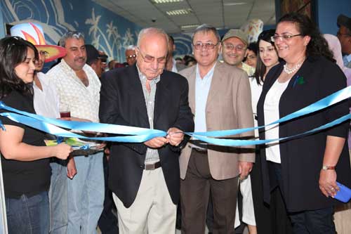 رئيس جامعة البترا يفتتح فعاليات ومعرض كلية العمارة والتصميم في الجامعة