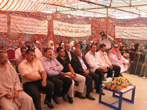 مستشفى الإسراء يقيم يوم طبي مجاني في منطقة عين الباشا