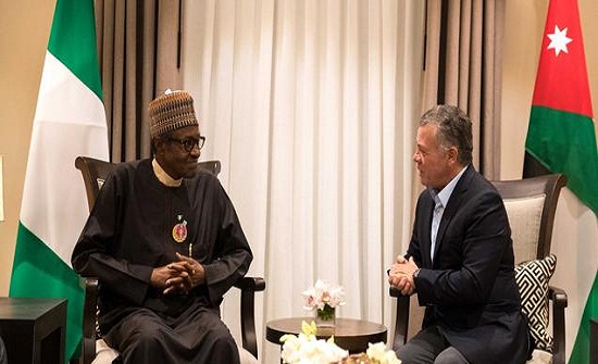 الملك يلتقي رؤساء عدد من الدول الإفريقية المشاركين في اجتماعات العقبة