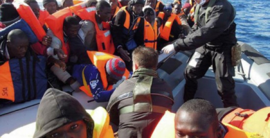 تأكيد مقتل 800 شخص بغرق سفينة مهاجرين بالمتوسط