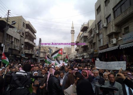 الأردنيون من أصل فلسطيني يرفضون المشاركة في الحراك الشعبي