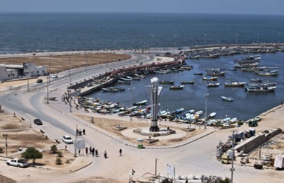 هيئة مقربة من “حماس″ تقول إنها افتتحت ممرا مائيا لغزة