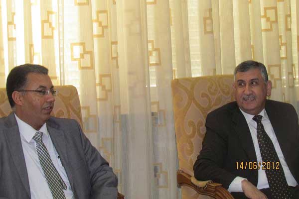 وفد ليبي يزور دائرة الإحصاءات العامة