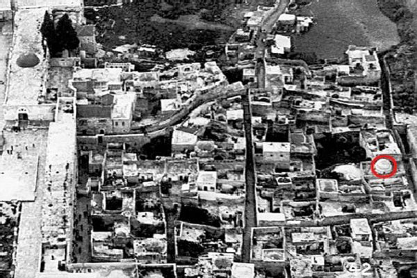 صورة ألمانية تؤكد إزالة الاحتلال لمدرسة مقدسية عمرها 8 قرون