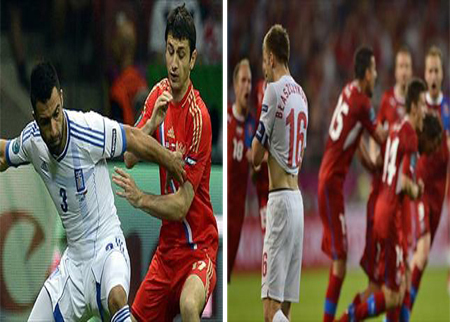 التشيك واليونان يتأهلان لدور الثمانية ببطولة أوروبا (فيديو الاهداف) التشيك واليونان يتأهلان لدور الثمانية ببطولة أوروبا (فيديو الاهداف)