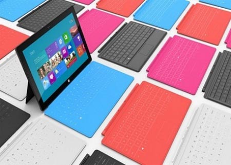 مايكروسوفت تطلق رسميا أجهزة لوحية باسم "Surface" مايكروسوفت تطلق رسميا أجهزة لوحية باسم "Surface"
