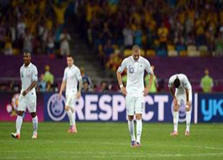 أجواء متوترة في غرفة ملابس الفرنسيين