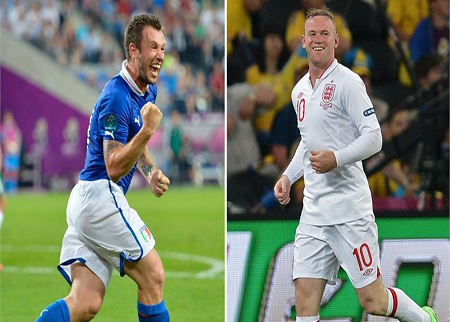 كأس أمم أوروبا: موقعة نارية بين إيطاليا وإنجلترا