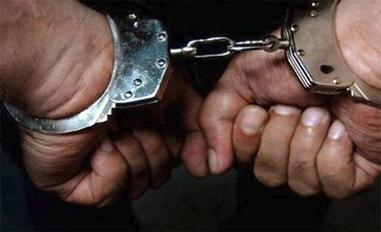 توقيف المعتدين على دوريات الامن على طريق الـ 100